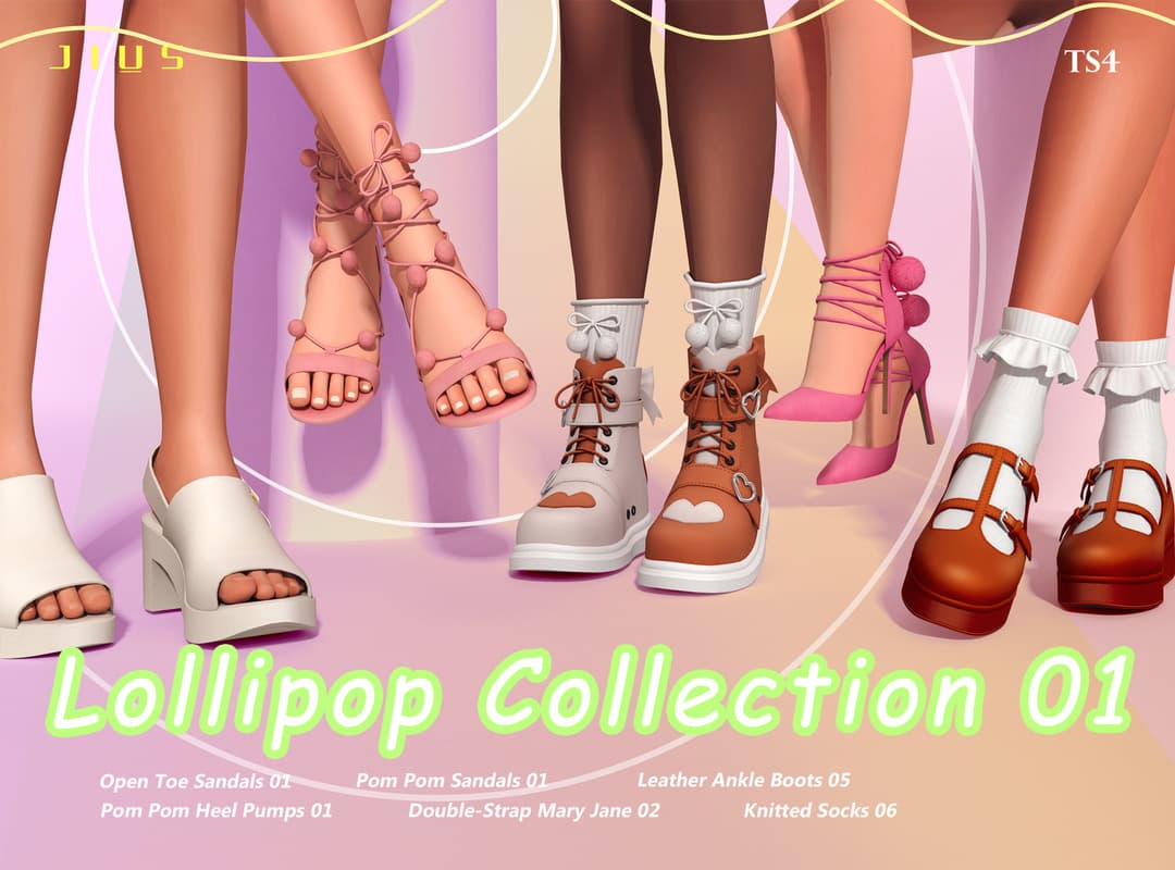 Скриншот мода Коллекция обуви Lollipop Collection 01